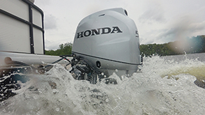 A honda outboard unit