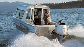 A honda outboard unit